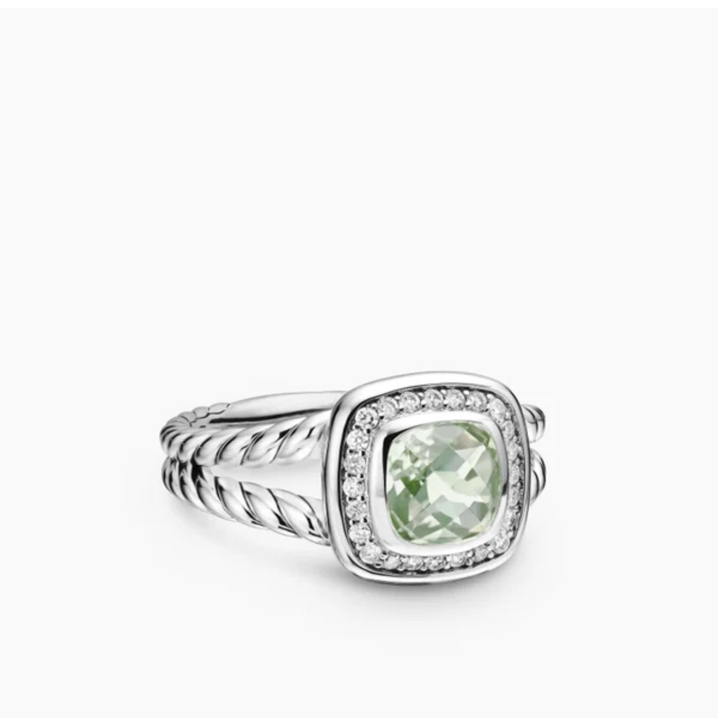 David Yurman Petite Albion Green Ring